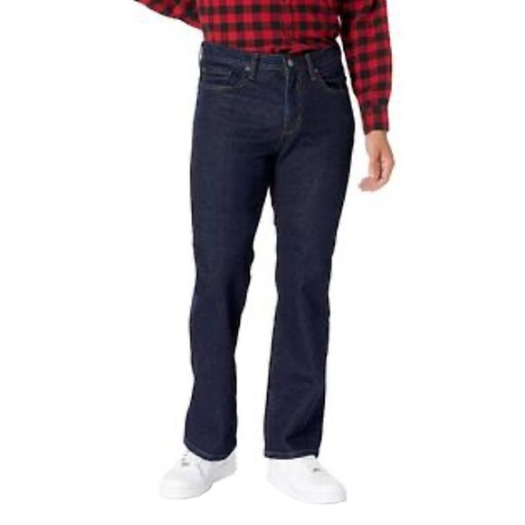 💙 AMAZON ESSENTIALS Bootcut Straight Jeans Size 31x29 - Picture 1 of 5